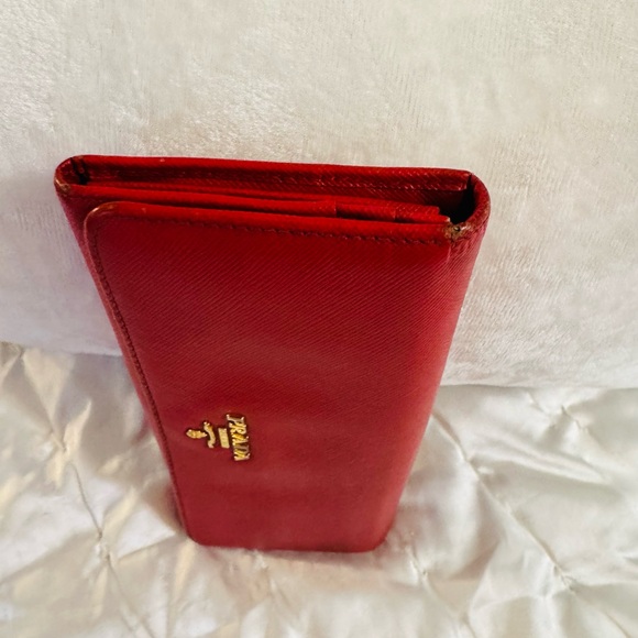 Prada Bold Red Long Wallet - Picture 5 of 6